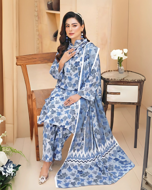 Chirenza Emerald Meadow Viscose 3 Piece