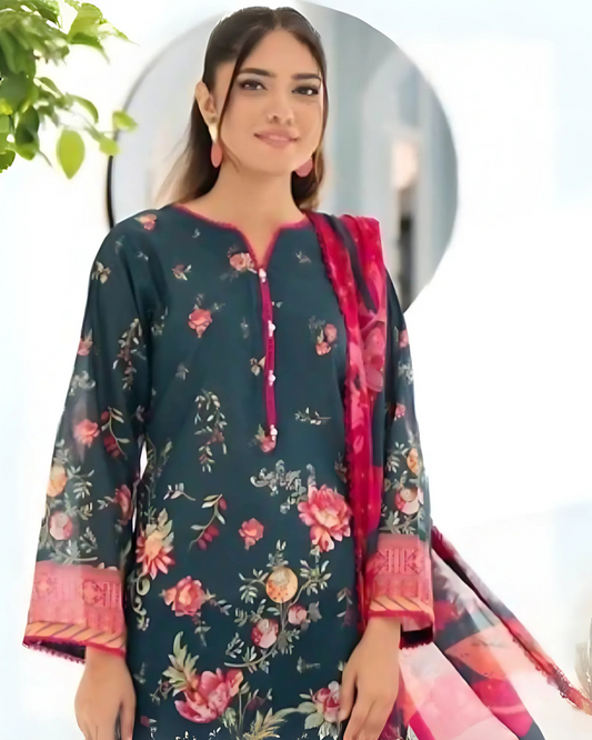 Chirenza Cosmic Garden Viscose 3 Piece