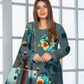 Chirenza Ash Blue Premium Digital Khaddar 3-Piece