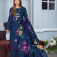 Chirenza Midnight Aura Premium Digital Khaddar 3-Piece