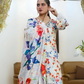 Chirenza Ivory Garden Viscose 3 Piece