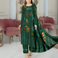 Kashish Forest Grace Digital Premium Viscose Bana Dora 3-Piece Suit
