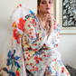 Chirenza Ivory Garden Viscose 3 Piece