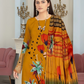 Kashish Amber Glow Digital Premium Viscose Bana Dora 3-Piece Suit