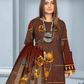 Chirenza Chocolate Brown Premium Digital Khaddar 3-Piece