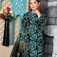 Chirenza Aqua Noir 3 Piece Premium Digital Doria Linen Suit
