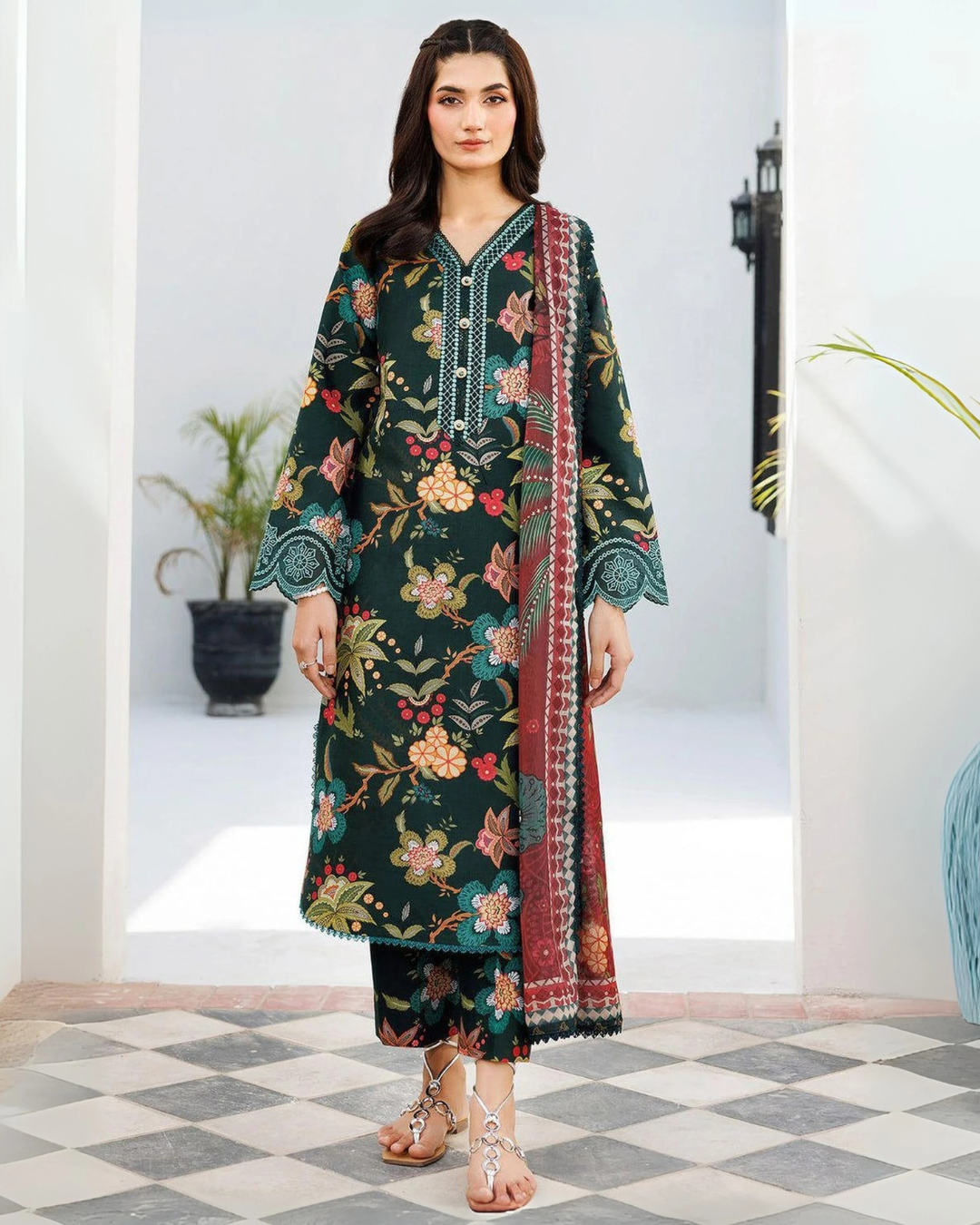 Chirenza Forest Glade Viscose 3 Piece