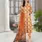 SAYA Autumn Glow Digital Premium Viscose Linen 3-Piece Suit