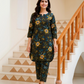 Chirenza Midnight Bloom Digital Premium Khaddar 2 Piece