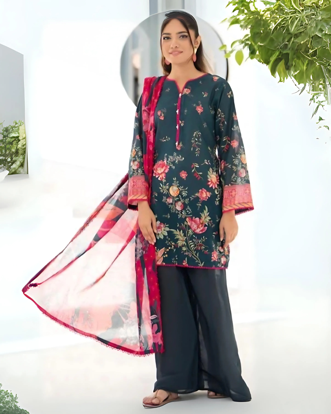Chirenza Cosmic Garden Viscose 3 Piece