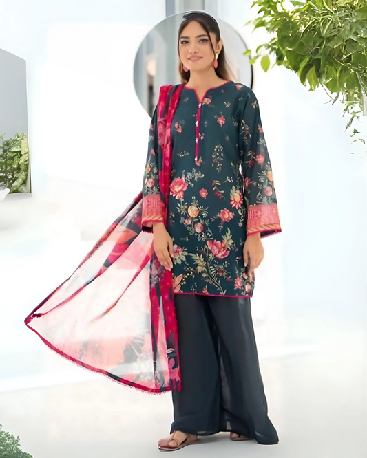 Chirenza Cosmic Garden Viscose 3 Piece