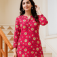 Chirenza Scarlet Serenade Digital Premium Khaddar 2 Piece