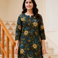Chirenza Midnight Bloom Digital Premium Khaddar 2 Piece
