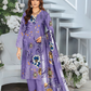 Chirenza Mystic Plum Premium Digital Khaddar 3-Piece
