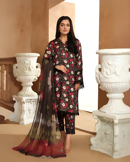 Chirenza Cosmic Garden Viscose 3 Piece