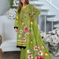 Chirenza Fresh Lime Premium Digital Khaddar 3-Piece