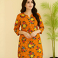 Chirenza Marigold Meadow Digital Premium Khaddar 2 Piece