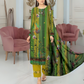Kashish Meadow Charm Digital Premium Viscose Bana Dora 3-Piece Suit