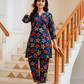 Chirenza Midnight Garden Digital Premium Khaddar 2 Piece